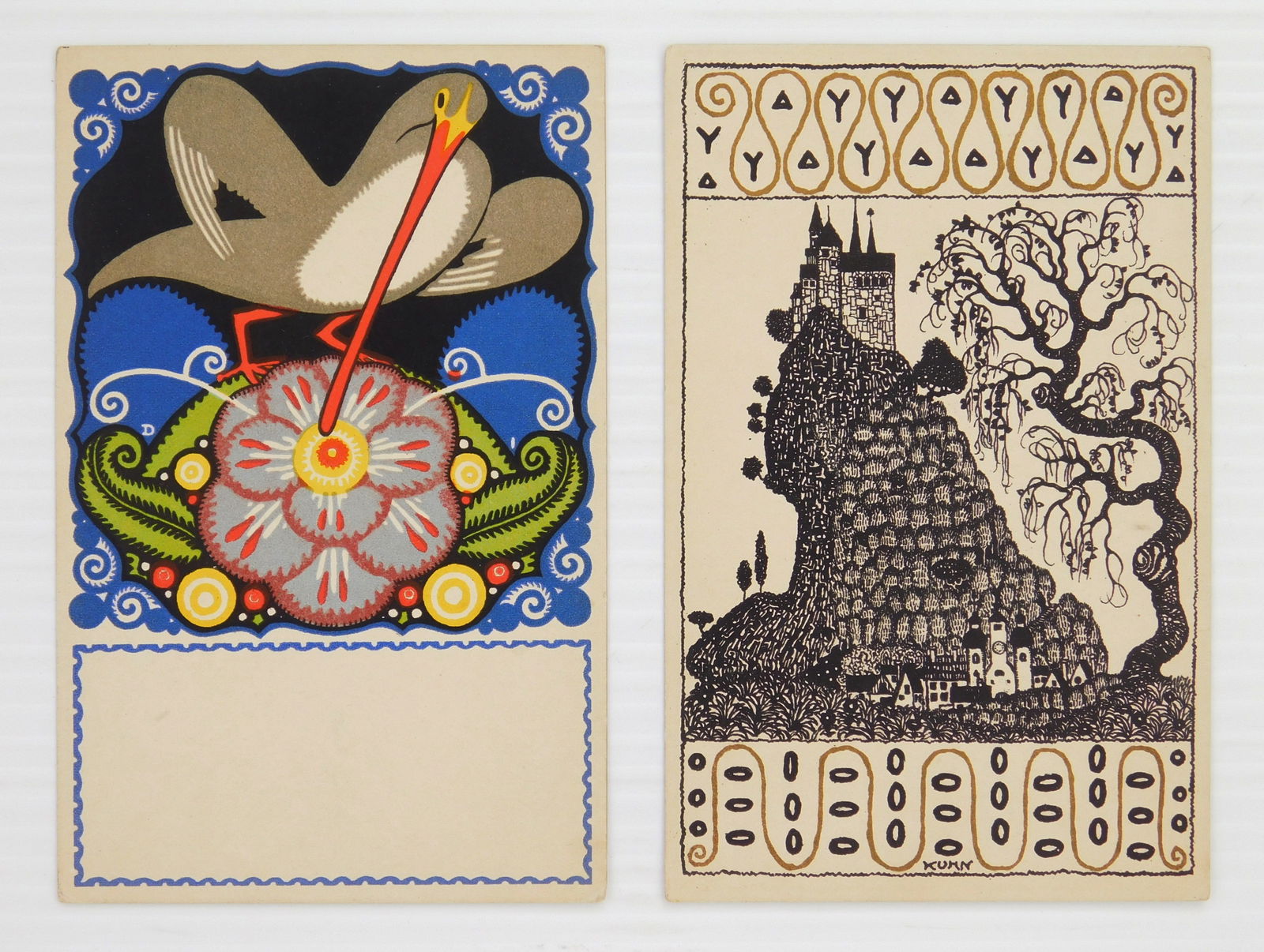 2 Wiener Werkstatte Postcards (1 of 5)