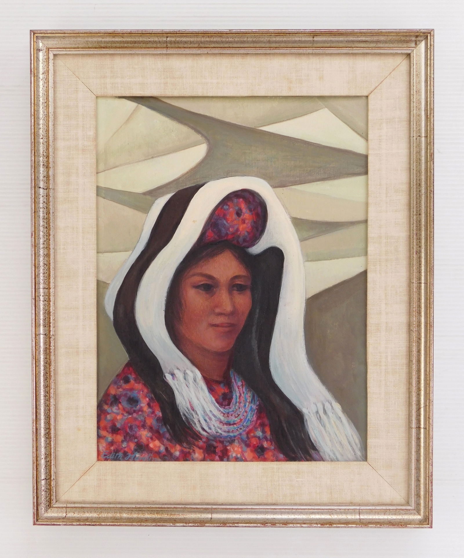 Edith Hamlin (American, 1902-1992) oil (1 of 6)