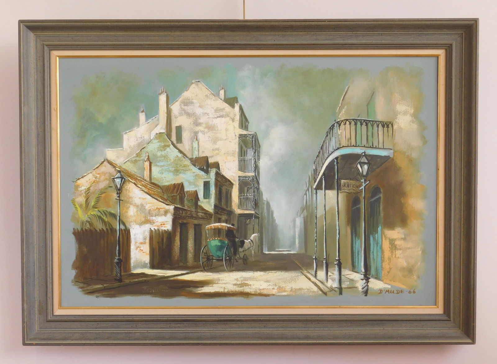 Eugene Daymude (American, 1925 - 1995) oil (1 of 4)