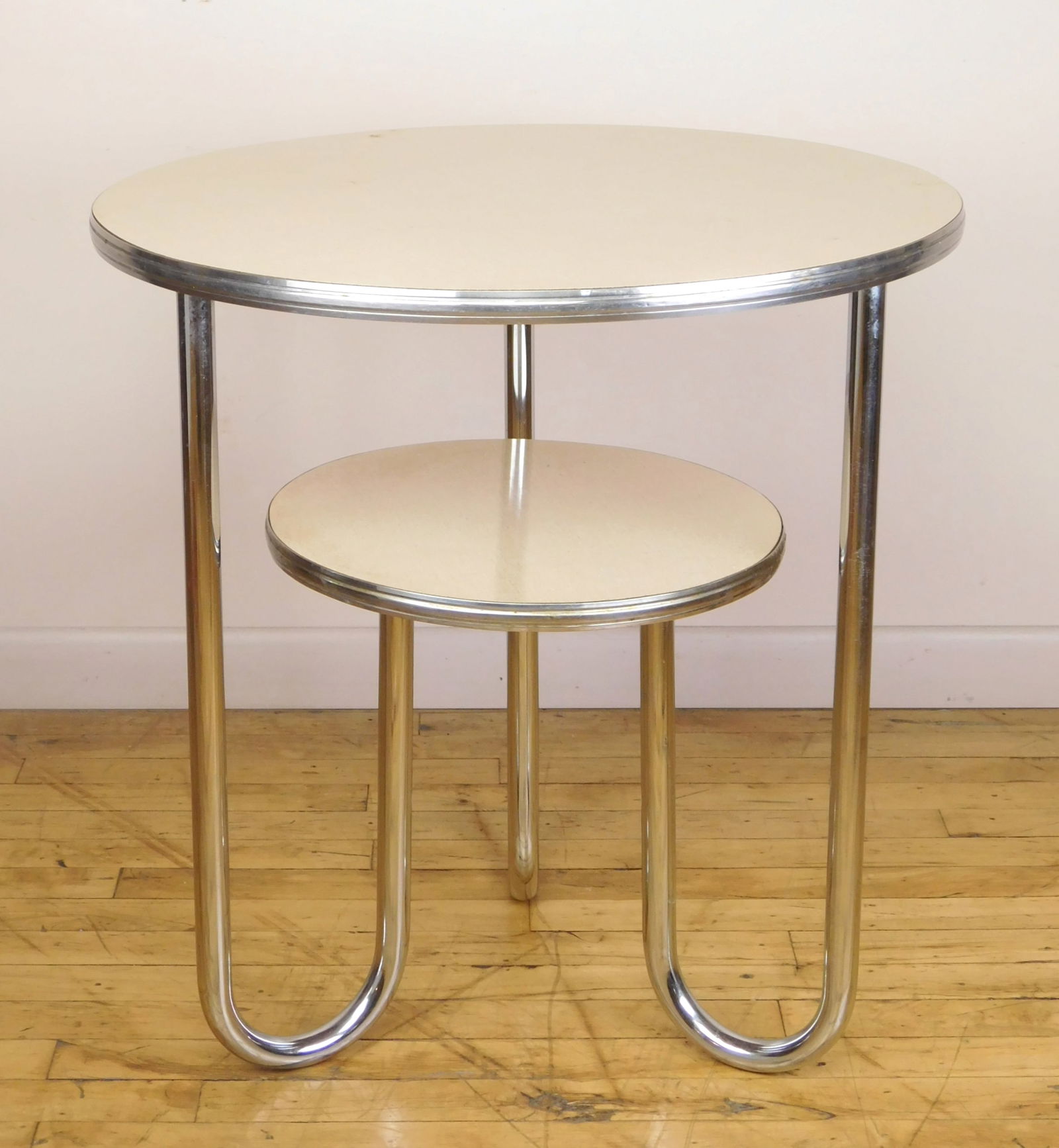 Art Deco two tier occasional table (1 of 4)