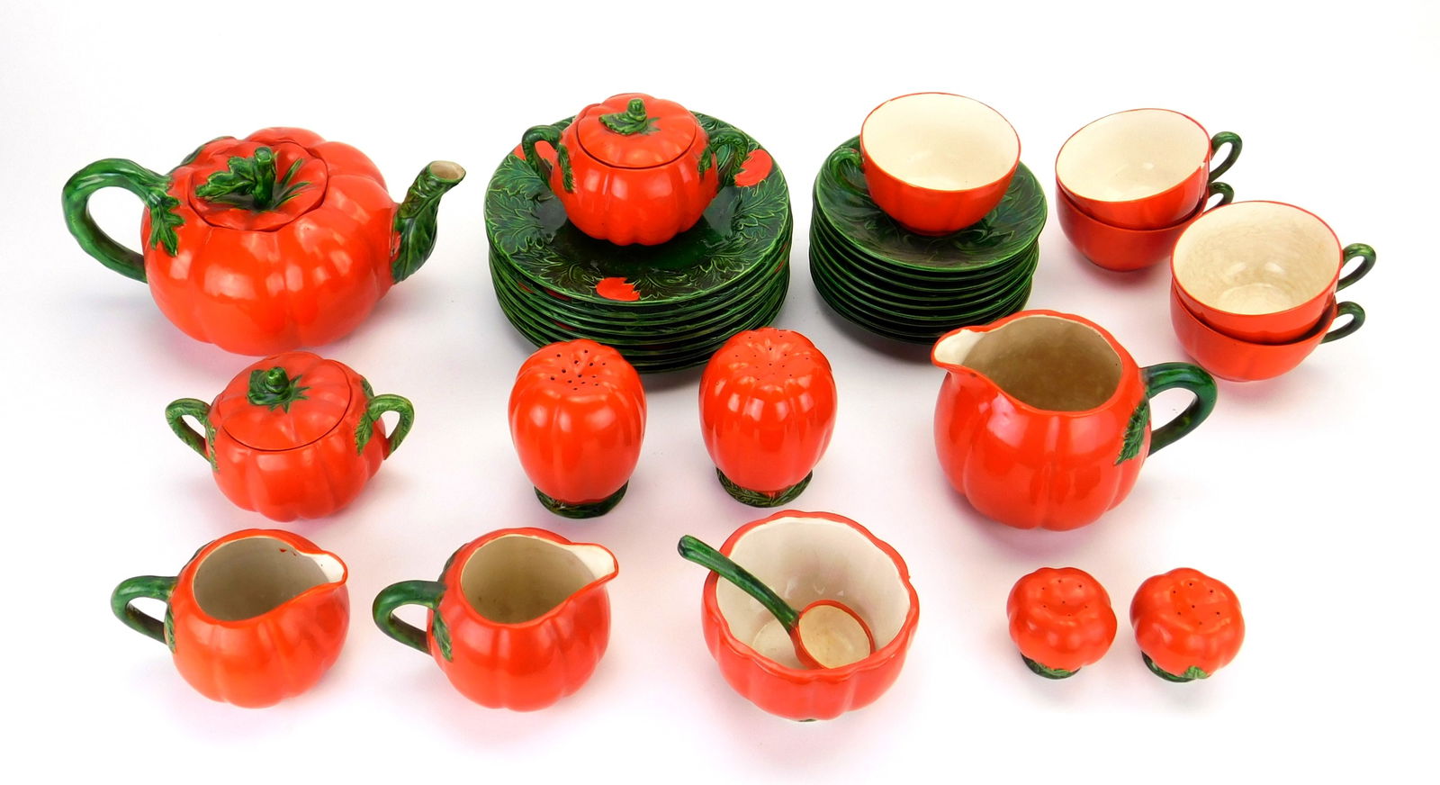 Japanese Maruhon Tomato tea set (1 of 7)