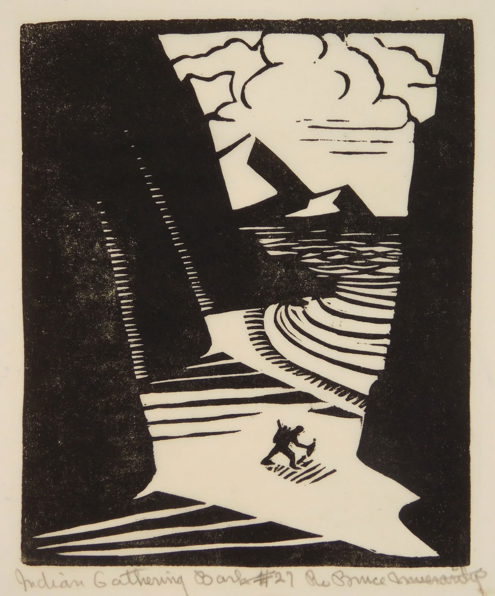 Robert B. Inverarity (American, 1909-1999)   woodblock (1 of 5)