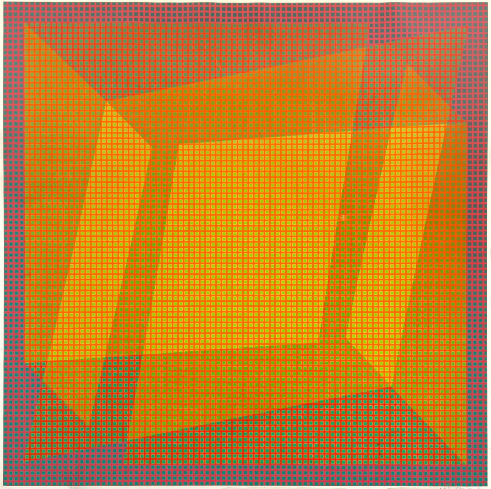 Julian Stanczak (American, 1928-2017) silkscreen (1 of 8)