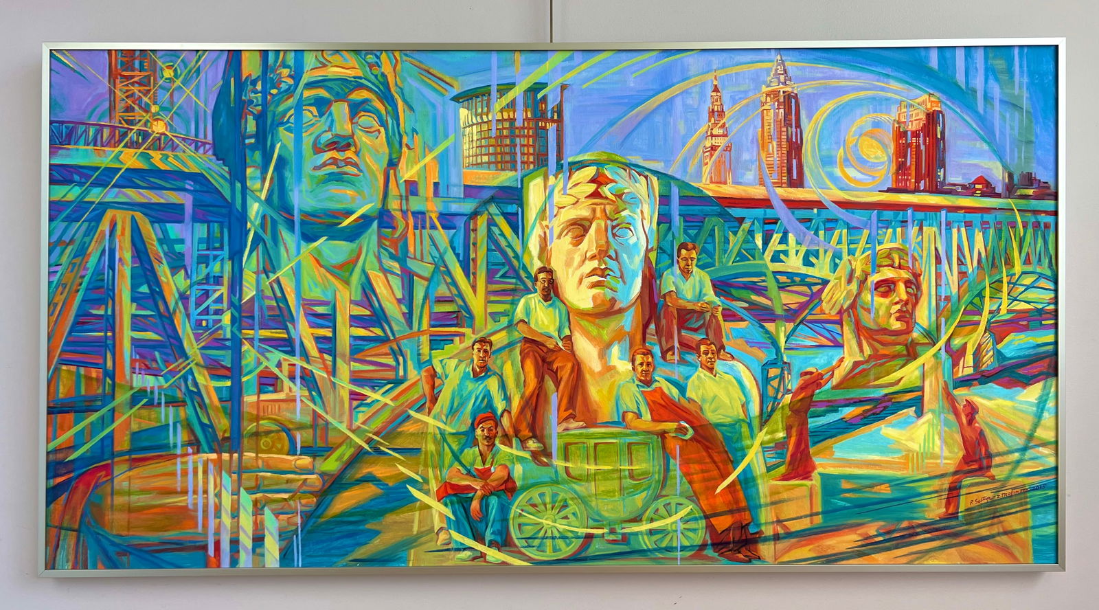 Phyllis Seltzer (American, 1928-2023) oil (1 of 3)