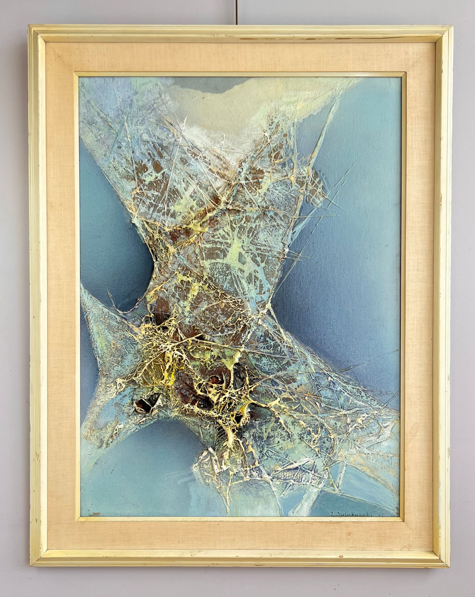 Zdzislaw Salaburski (Polish, 1922-2006) oil (1 of 6)