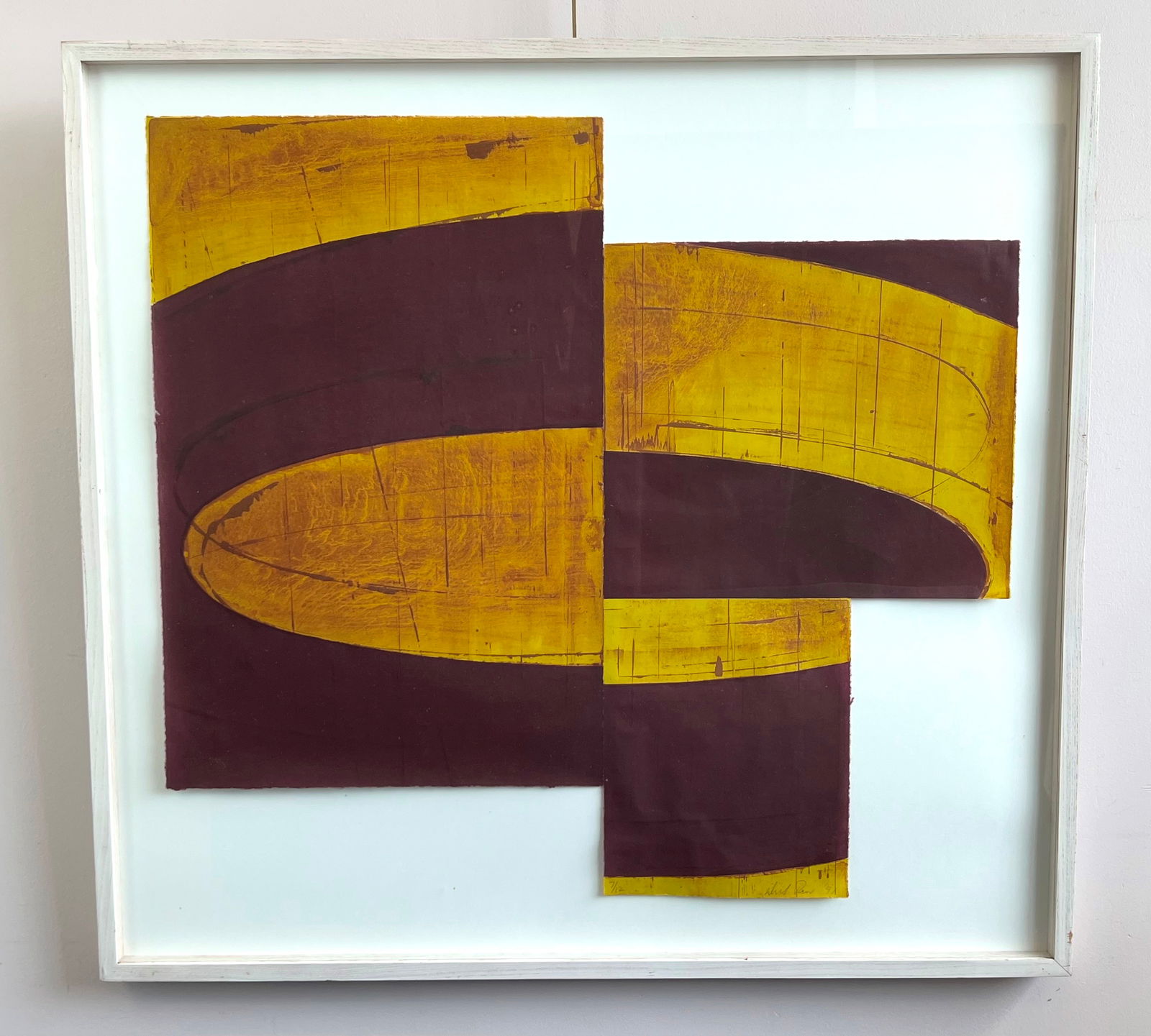 David Row (American, 1949- ) lithograph (1 of 3)