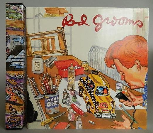 Ratcliff ''Red Grooms'': Ratcliff, Carter- ''Red Grooms''- Abbeville Press, New York, 1984, Collectors' Edition, signed by Red Grooms, 252 pp, 11 3/4 x 11 3/4 x 1 3/8''