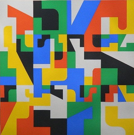 Norman Ives 3 silk-screens: Norman Ives- ''C-D: I a''; ''Y: I a''; Untitled- 3 silk-screens in colors, 1970(2), 2 signed, dated and titled in pencil, 'C-D: I a' also inscribed 'Artist's Proof' and numbered 11/17 in pencil, 'Y: I