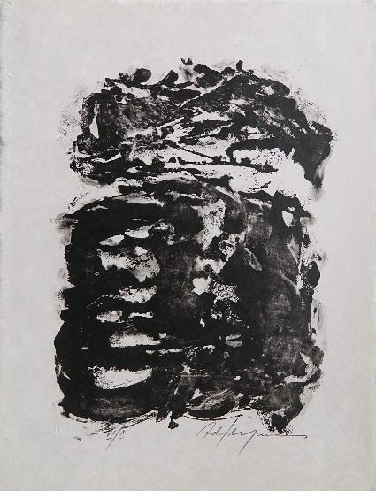 Adja Yunkers 5 lithographs: Adja Yunkers- Untitled (Salt I-V) (Tamarind 158)- 5 lithographs, all signed and numbered VI/X in pencil, very good condition. 17 x 13 1/4'' ea.(sheet)