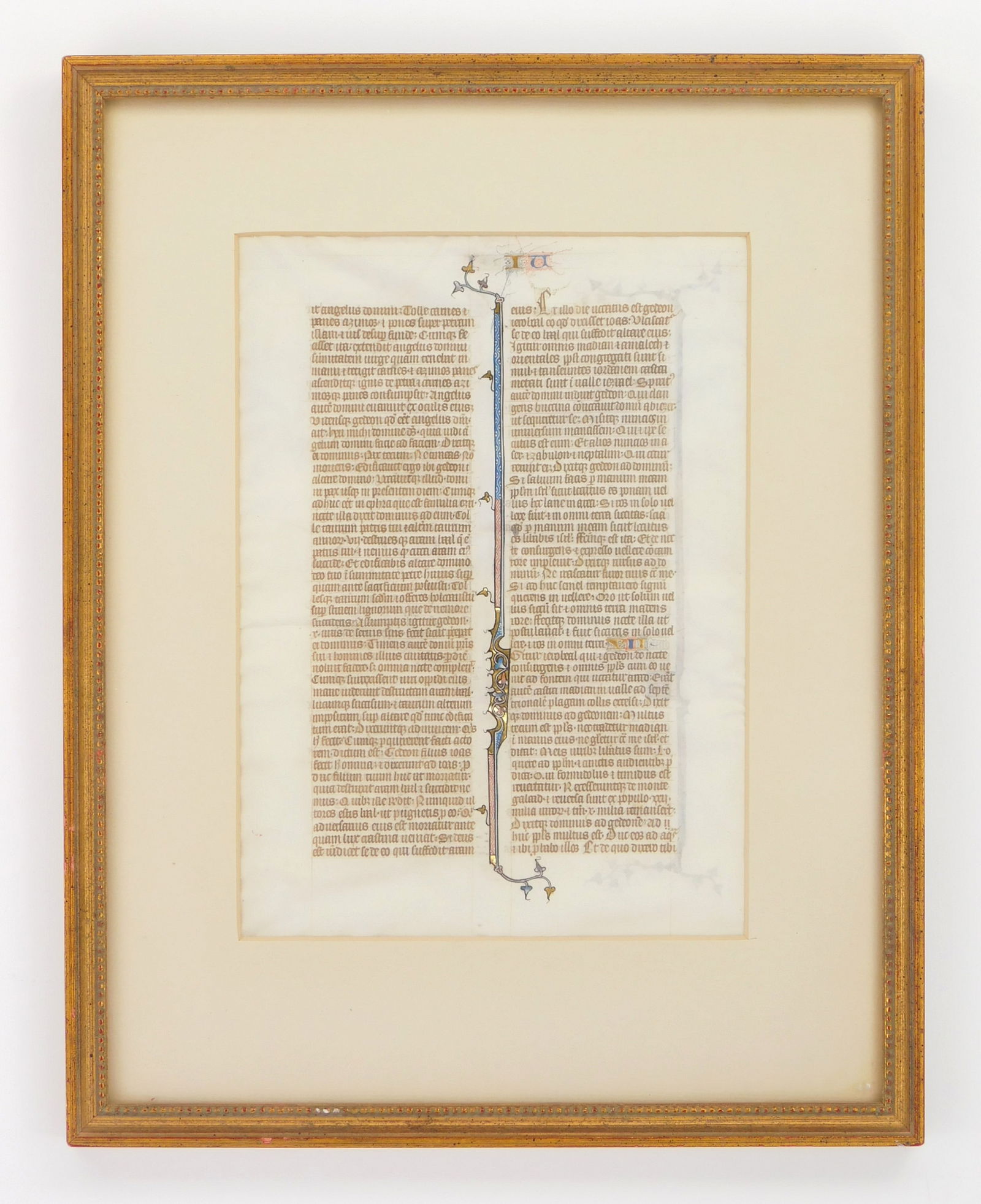 13th c. Illuminated manuscript