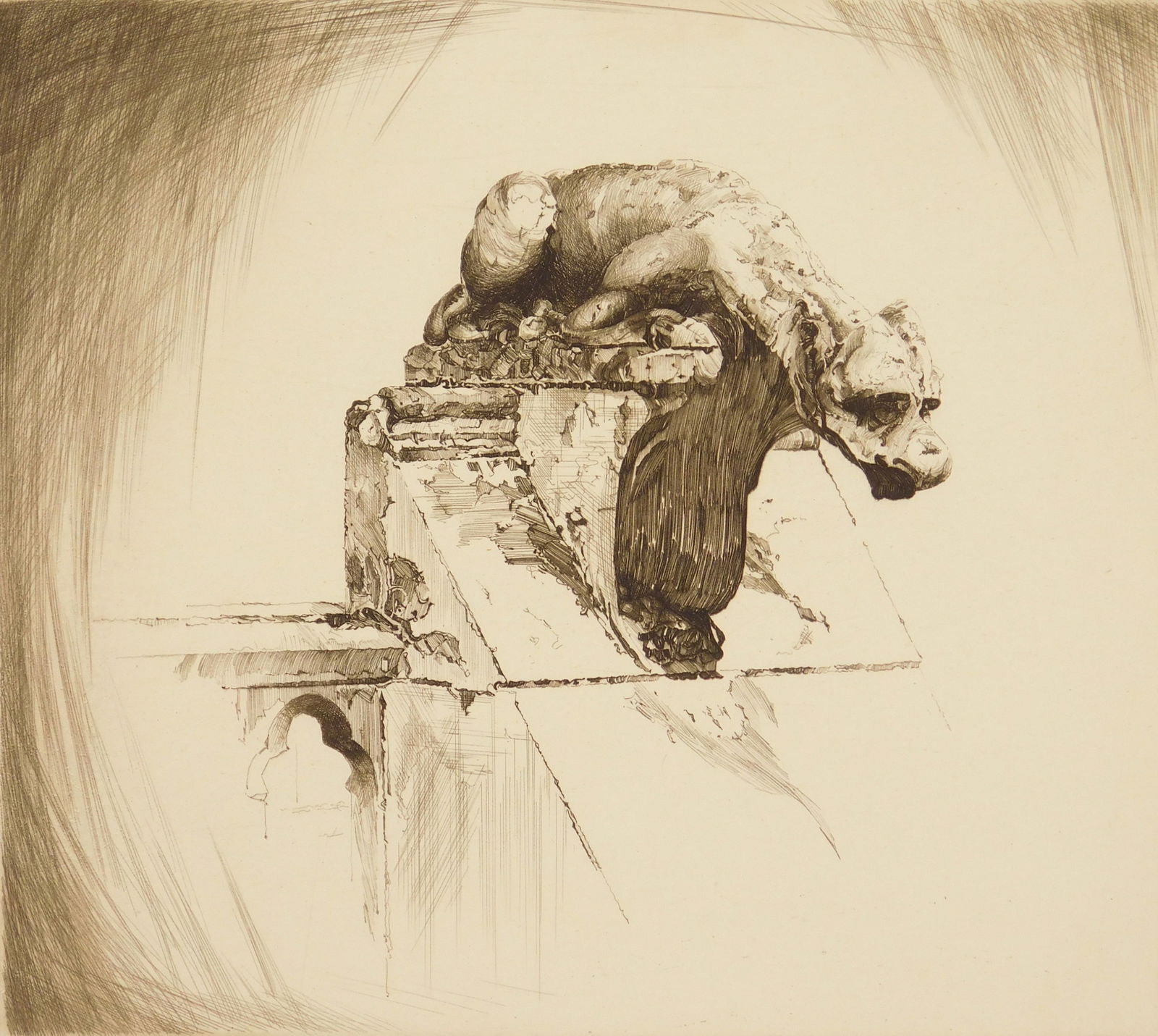 John Taylor Arms (American, 1887-1953) etching (1 of 7)