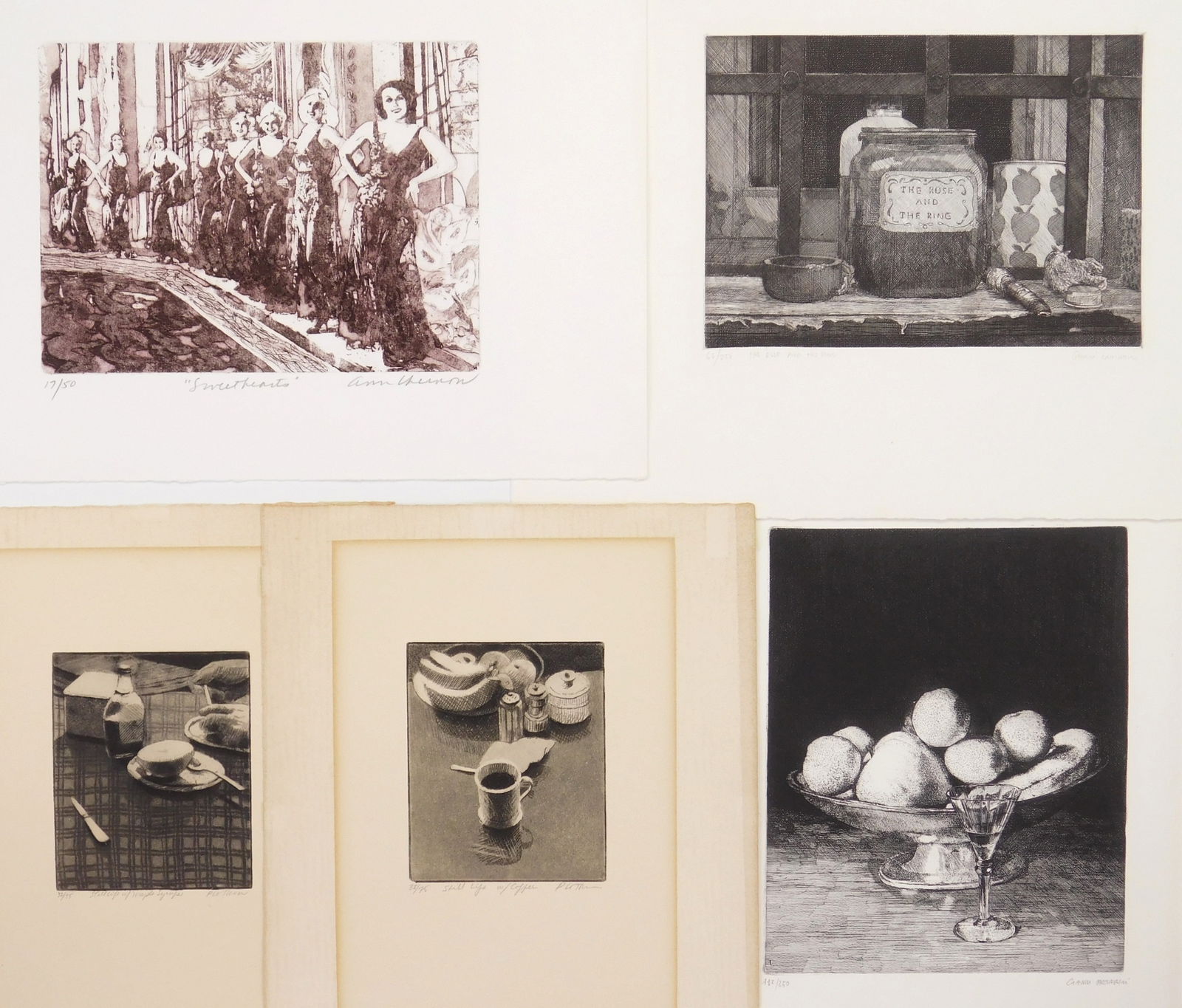 5 Contemporary etchings (1 of 11)