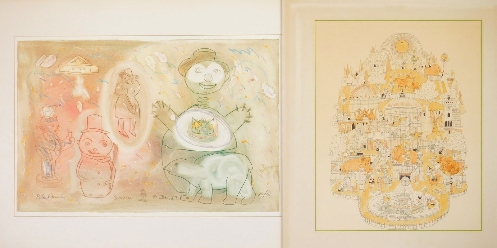 Dewey Douglas Blocksma (American, 1943- ) lithograph (1 of 7)