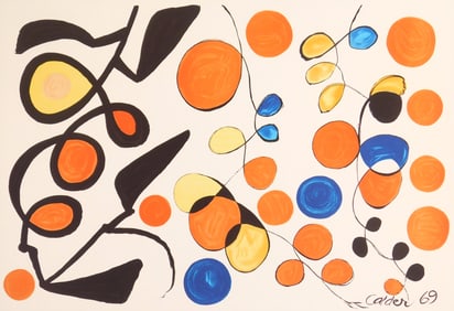Alexander Calder (American, 1898-1976) lithograph