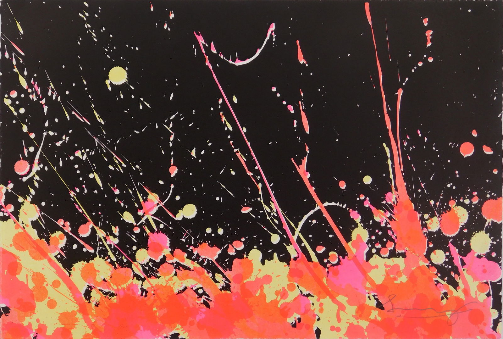 Walasse Ting (American, 1929-2010) lithograph (1 of 10)