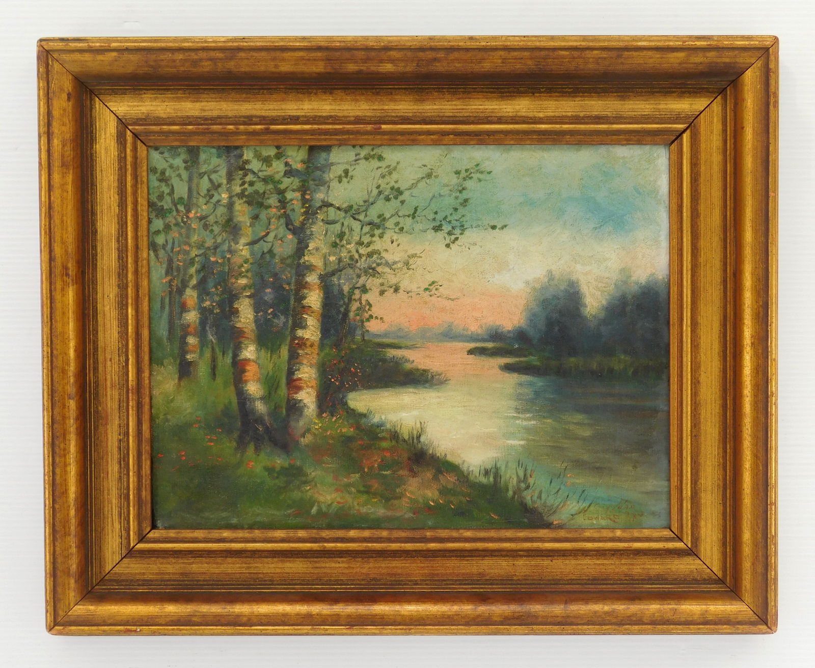 Edward Gay (American, 1837-1928) oil (1 of 6)