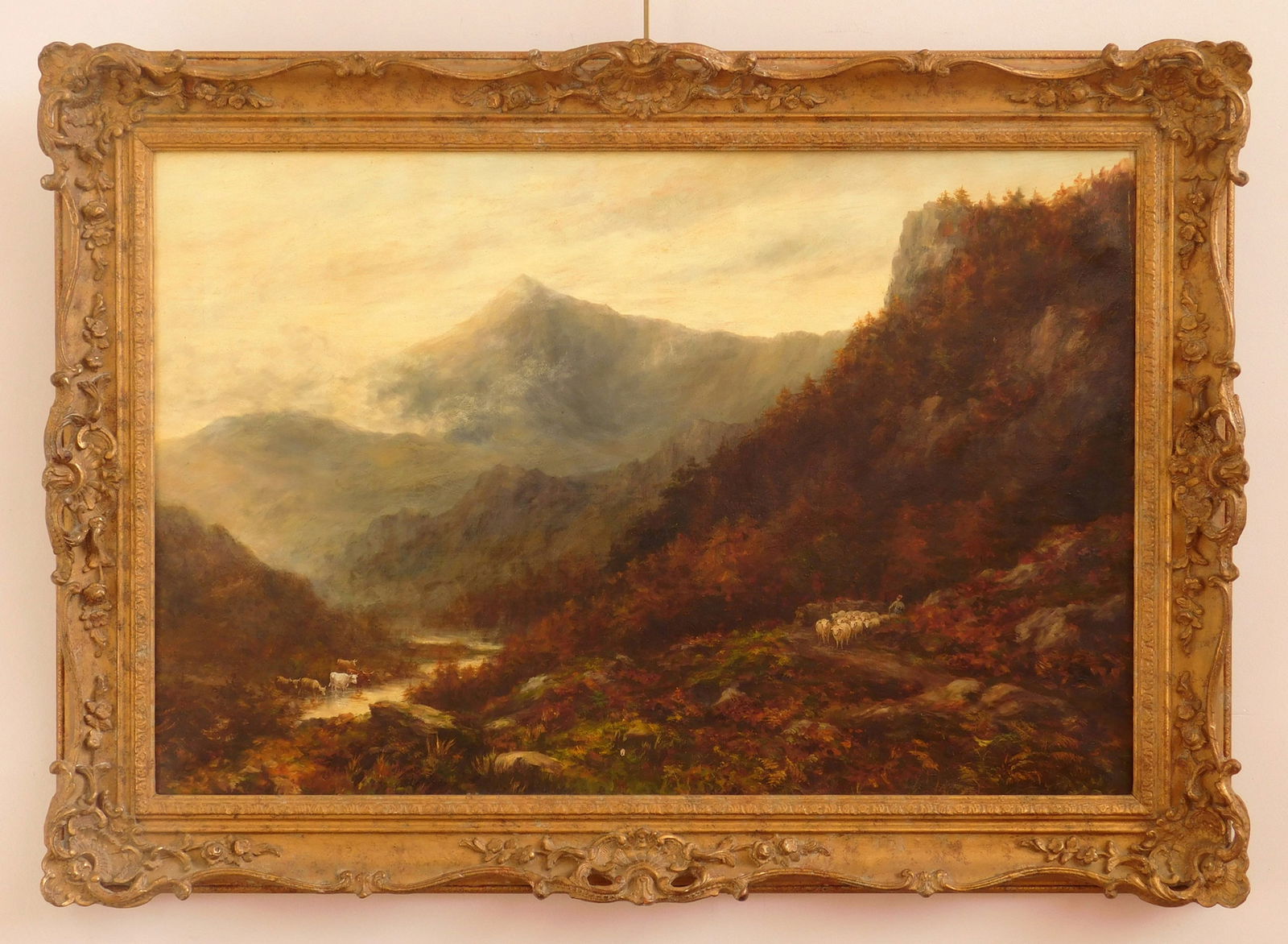 Alfred de Breanski Sr. (British, 1852-1928) oil (1 of 7)