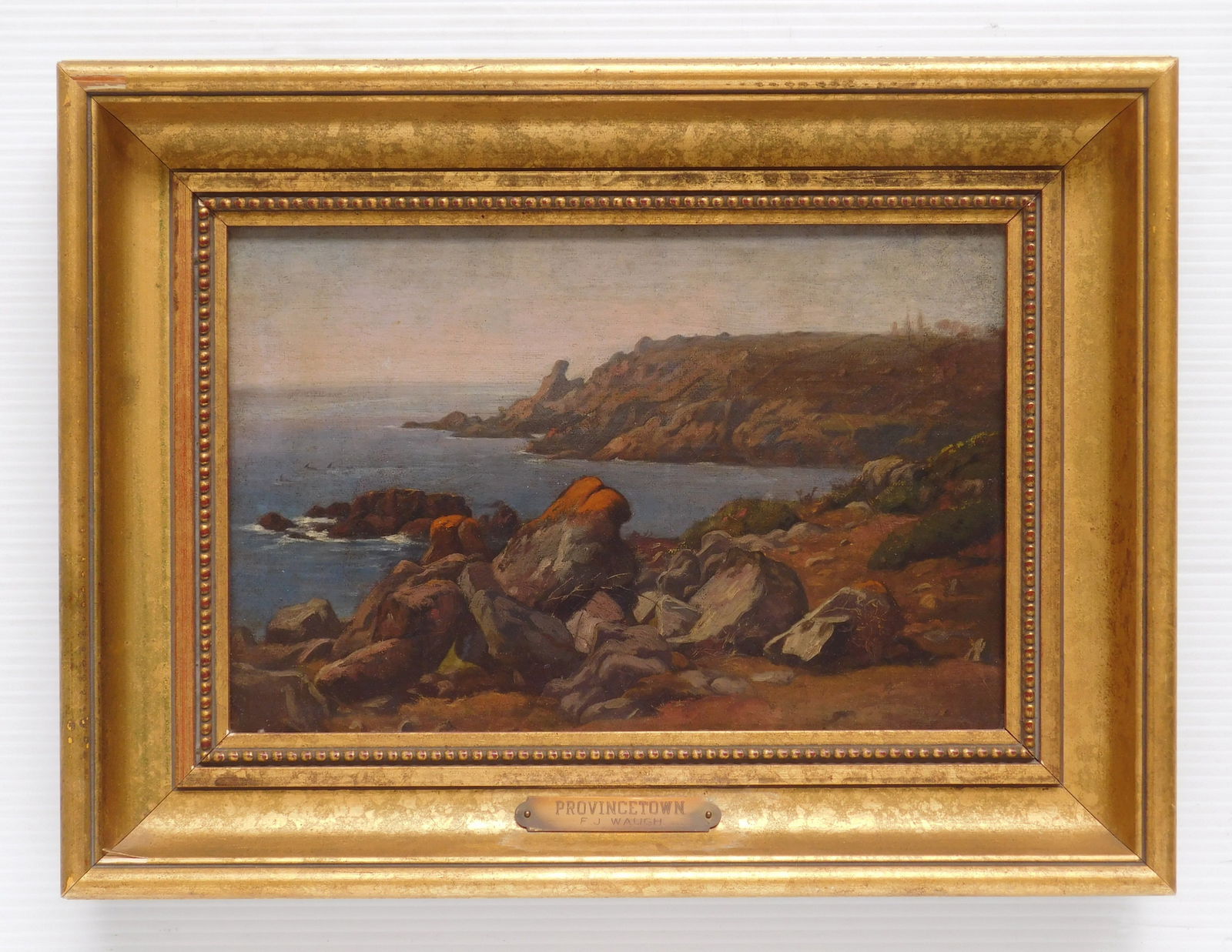 Attributed to Frederick Judd Waugh (American, 1861-1940) oil (1 of 3)