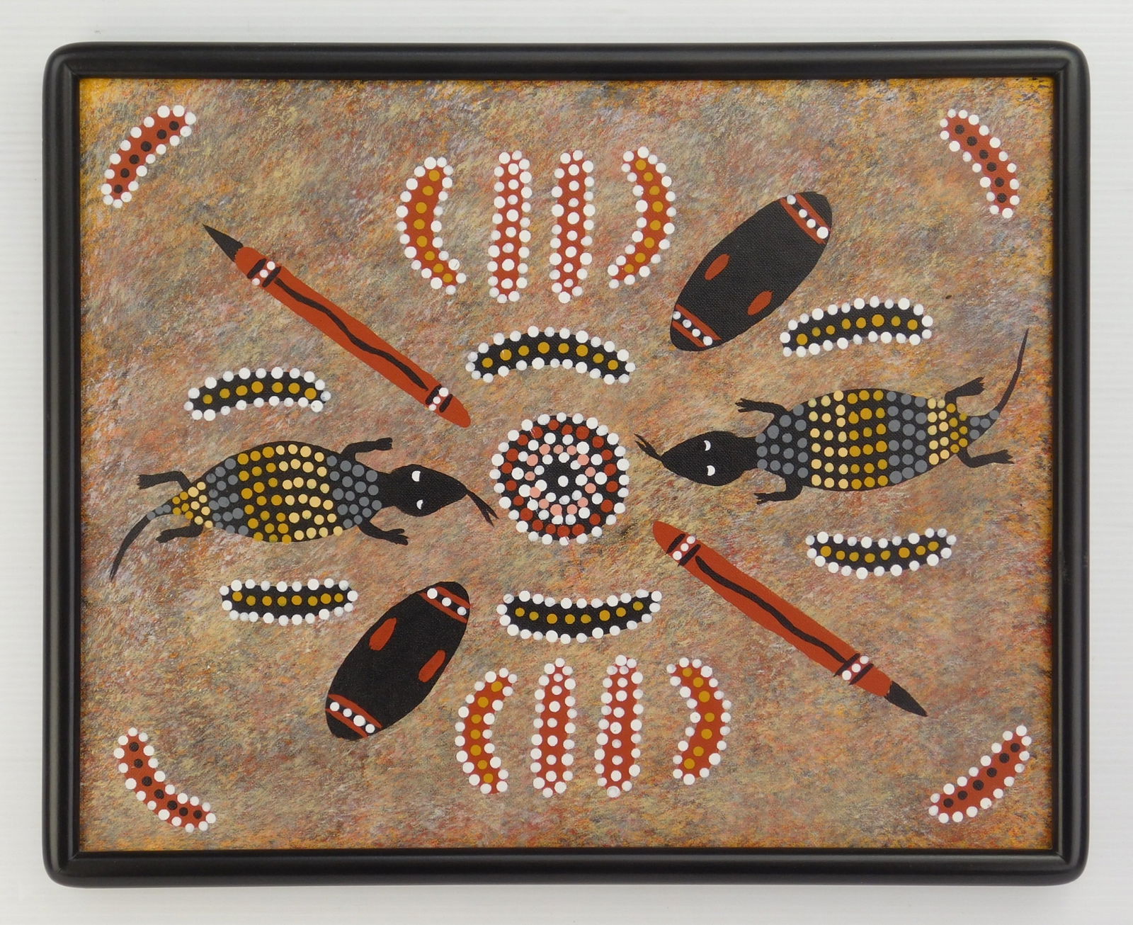 Barney Daniels (Australian, 1959- ) acrylic (1 of 4)