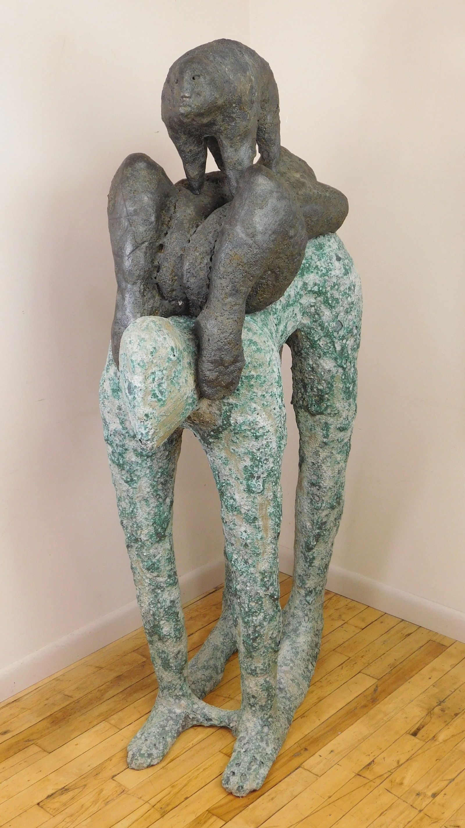 Mark Chatterley (American, 20th/ 21t c.) ceramic sculpture (1 of 6)