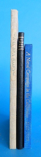 3 Book Club of California books 1958, 1963, 1973: 3 Book Club of California books- 1.)Hussey, John A, ed, ''The Voyage of The Raccoon: A 'Secret' Journal of a Visit to Oregon California and Hawaii 1813-1814'', ill. by Henry Rusk, 1958; 2.) ''The Wond