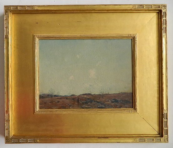 Herman D. Murphy oil: Herman D. Murphy- ''The Brown Hill''- oil on canvas, signed with monogram lower right. Carrie- Rohane frame. ext 23 x 26 1/2'' 12 x 16''