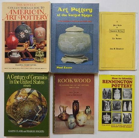 5 Books on American Pottery: 5 Books on American Pottery- 1.) Barret, Richard C.- Bennington Pottery; 2.) Kircher, Edwin- Rookwood Its Golden Era of Art Pottery 1880-1929; 3.) Evans, Paul- Art Pottery of The United States; 4.) Cl