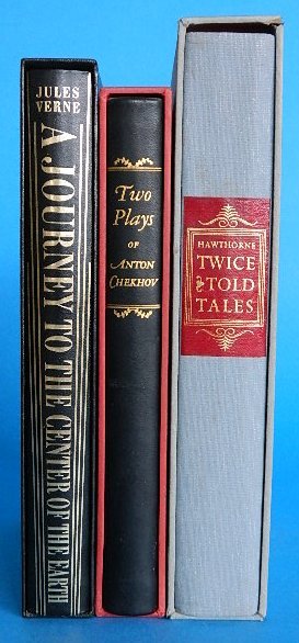 2 LEC and 1 Heritage Press books, 1966: 2 Limited Editions Club and 1 Heritage Press books, 1966- 1.) Chekov, Anton- ''Two Plays of Anton Chekhov''- ills. by Lajos Szalay, edition of 1500; 2.) Hawthorne, Nathaniel- ''Twice-Told Tales''- ill