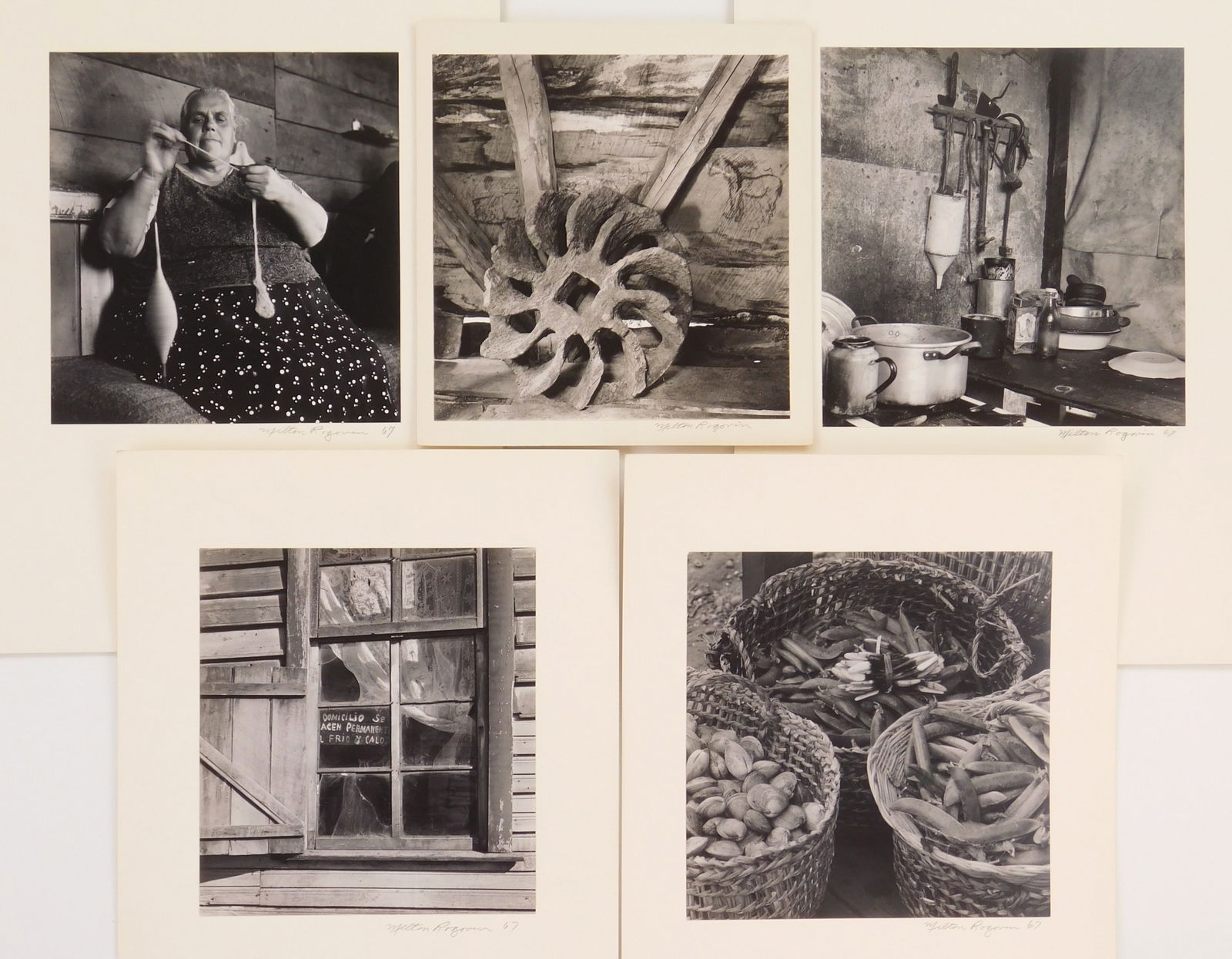 5 Milton Rogovin (American, 1909-2011) photographs (1 of 6)