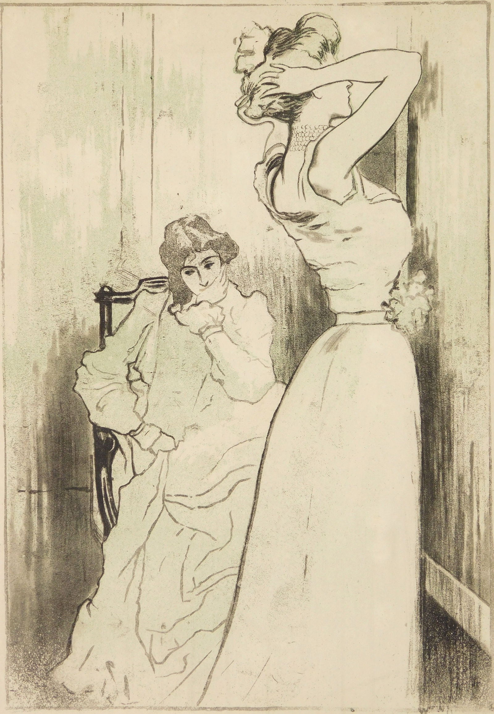 Pierre Georges Jeanniot (French, 1848-1934) lithograph (1 of 5)