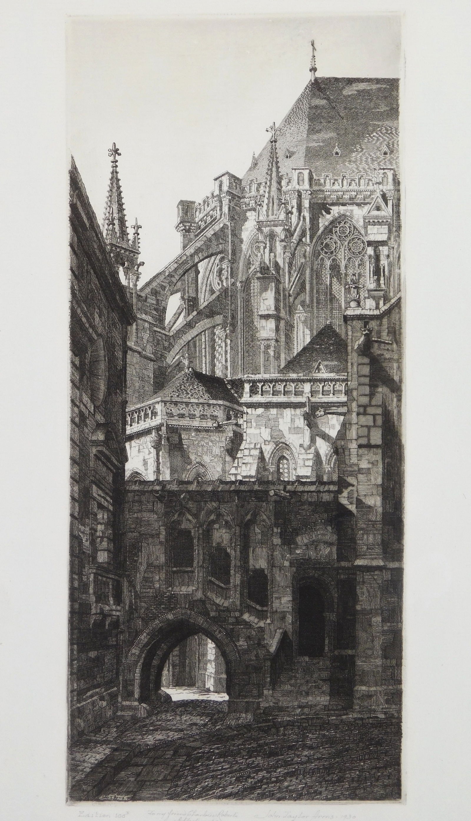 John Taylor Arms (American 1887-1953) etching (1 of 5)