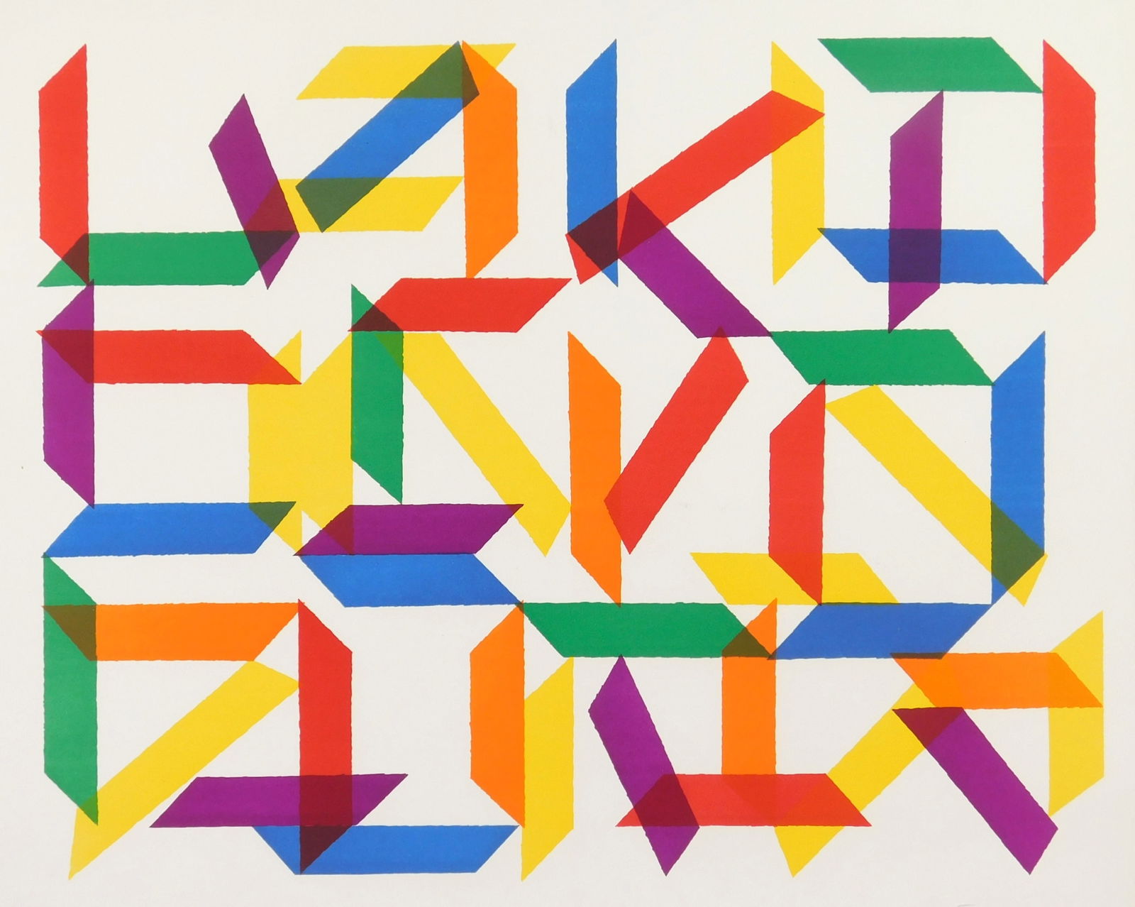 Piero Dorazio (Italian, 1927-2005) lithograph (1 of 6)