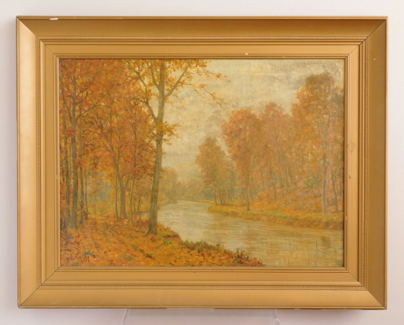 Eugene A. Poole (American, 1841-1912) oil (1 of 6)