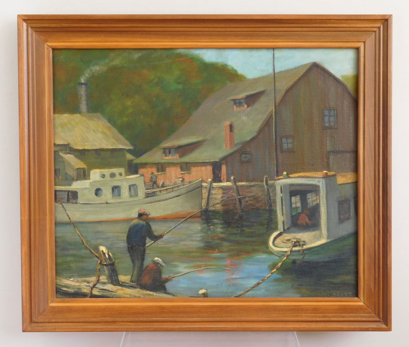 Ellis G. Brant (American, 1893-1968) oil (1 of 5)