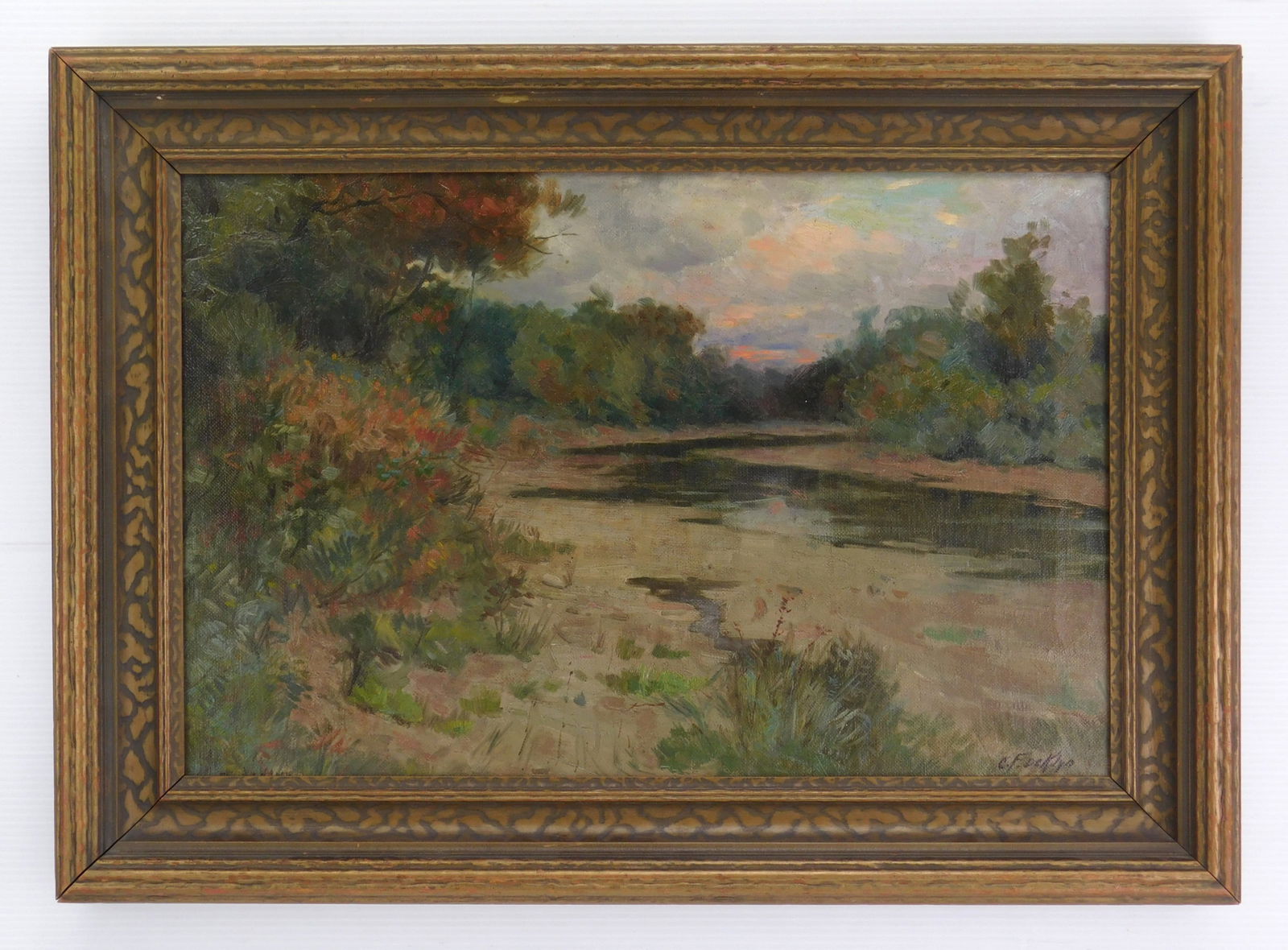 Charles F. De Klyn (American, 1865-1958) oil (1 of 3)