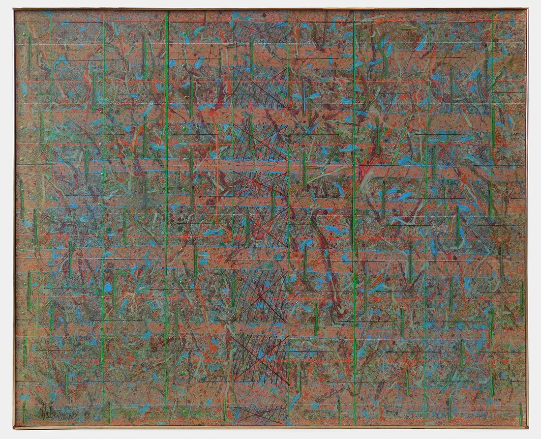 David Haberman (American, 1938-2021) oil (1 of 4)