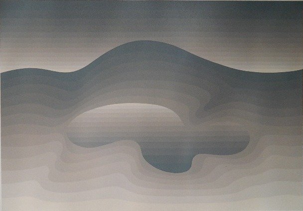 Roy Ahlgren 3 serigraphs: Roy Ahlgren- ''Stratification''; ''Awakening''; ''Aftermath''- 3 serigraphs in colors, 1980, 1981 (2), all signed, dated, titled and numbered 3/145, 2/150, 93/150 in pencil, 'Aftermath' with some mino