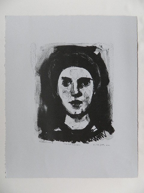 Sidney Chafetz 7 lithographs: Sidney Chafetz- Portraits of Groups and Families including Engagement Party; Irma Cohen and Gene Silverman; The Goebbels; Amherst Maid II; Baldur Von Schirach and Jungvolks; - 7 lithographs (1 with ha