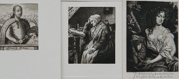 6 19th c. Portrait engravings: 19th c. Portrait engravings- 1.) Henry Macbeth-Raeburn- Fourscore Years; 2.) after Peter Lely- Madame Nell Gwyn; 3.) Gottfried Kneller- Edward Russel Earl of Orford; 4.) Jules Ferdinand Jacquemart- L'
