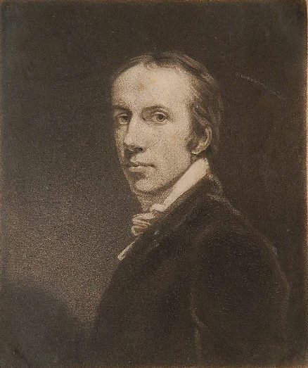 S. W. Reynolds engraving: S. W. Reynolds- Portrait of John Opie Esq.- engraving, staining and foxing, trimmed with very small margins left. 7 3/4 x 6 1/2''
