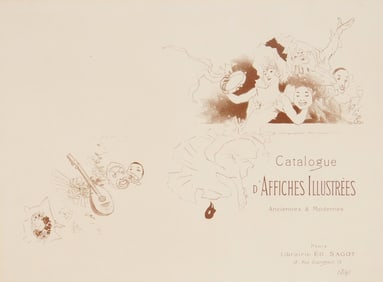 Jules Cheret (French, 1836-1932) lithograph