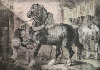 Theodore Gericault (French, 1791-1824) lithograph