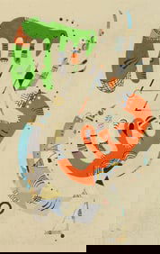 after Wassily Kandinsky (Russian, 1869-1944) lithograph