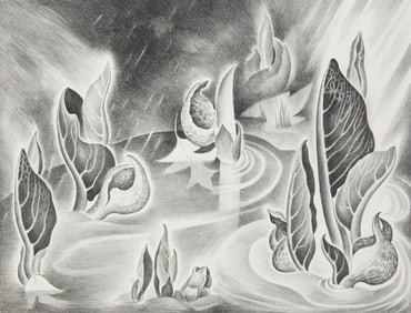 Vera Andrus (American, 1896-1979) lithograph