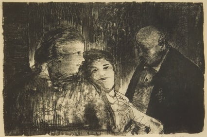 George Bellows (American, 1882-1925) lithograph