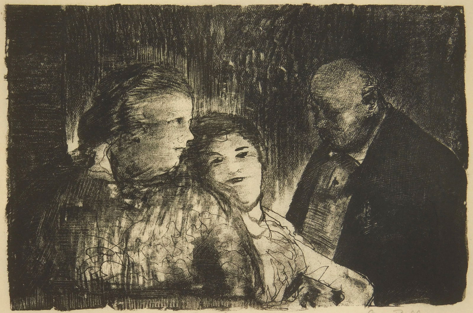 George Bellows (American, 1882-1925) lithograph (1 of 4)