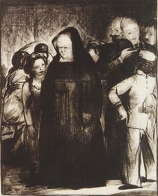 George Bellows (American, 1882-1925) lithograph