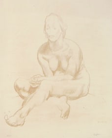 George Bellows (American, 1882-1925) lithograph