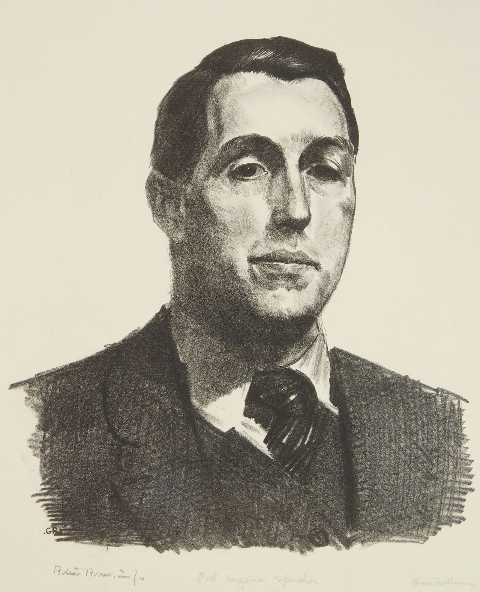 George Bellows (American, 1882-1925) lithograph (1 of 4)