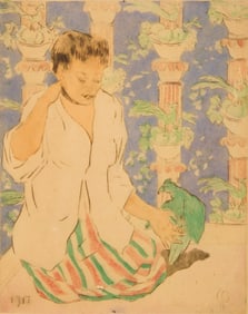 George Biddle (American, 1885-1973) drypoint